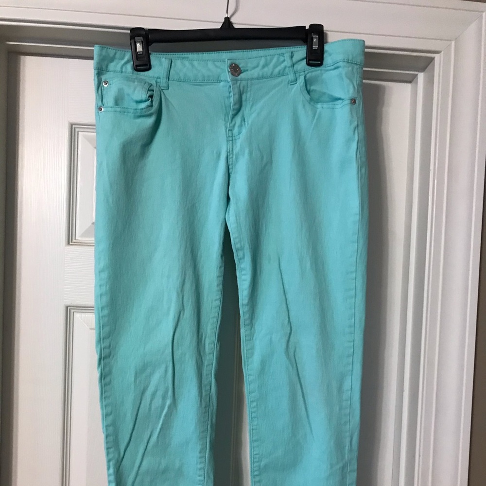 CP Jeans sz 11 sea foam green